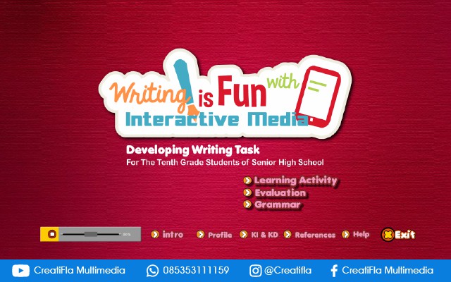 Multimedia Interaktif Interactive Writing Fun