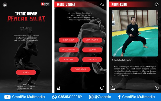 Mobile App Pencak Silat