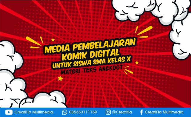 Multimedia Interaktif Komik Digital Teks Anekdot