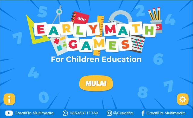 Mobile App Android Early Math Games