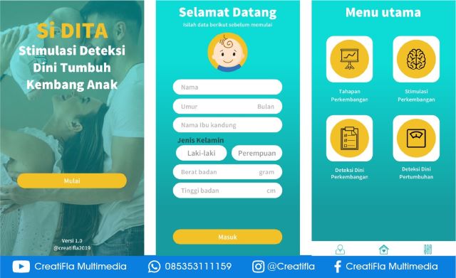 Mobile App Android Stimulasi Deteksi Dini Tumbuh Kembang Anak