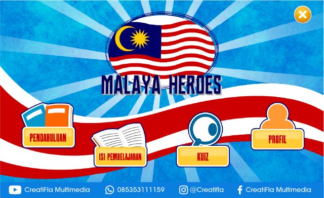 Multimedia Interaktif Sejarah Malaya Heroes