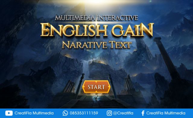 Multimedia Interaktif English Gain - Narative Text