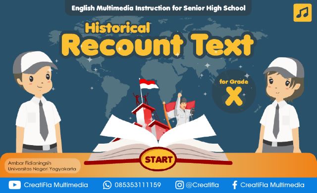 Mobile App Historical Recount Text