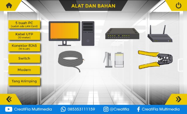 Virtual Lab Merakit Jaringan