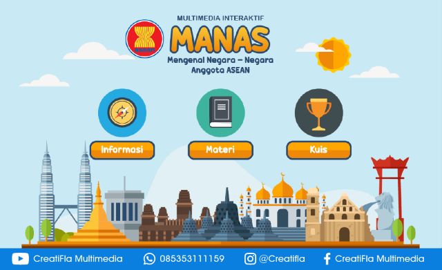Multimedia Interaktif Mengenal Negara Anggota ASEAN