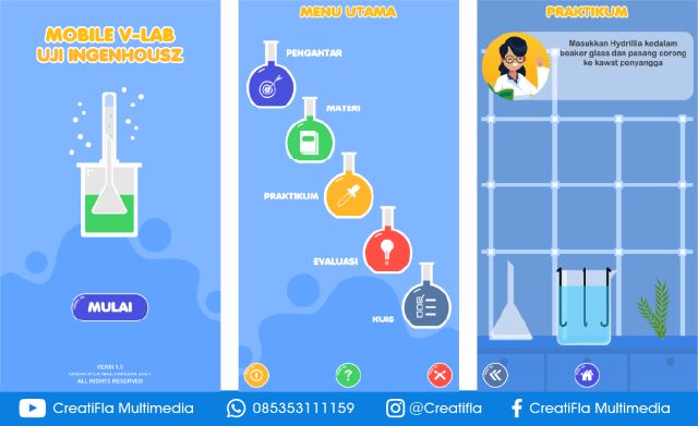 Virtual Lab Biologi Uji Ingenhousz